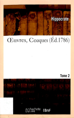 OEUVRES D'HIPPOCRATE (TOME 2)